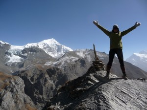 am Hausberg vom Thorung La Highcamp