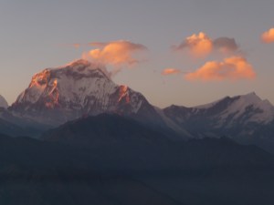 Poon Hill Sonnenuntergang