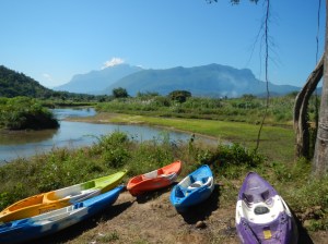 kayaking near Chiang Mai