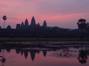 Sonnenaufgang Angkor Wat