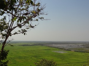 Aussicht von Phnom Knor